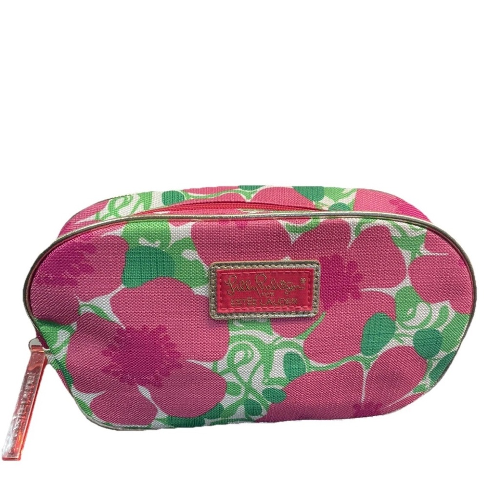 Lilly Pulitzer for Estee Lauder Makeup Bag Floral Print